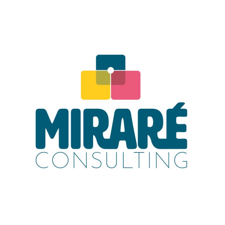 Déclinaison du logo Miraré en vertical