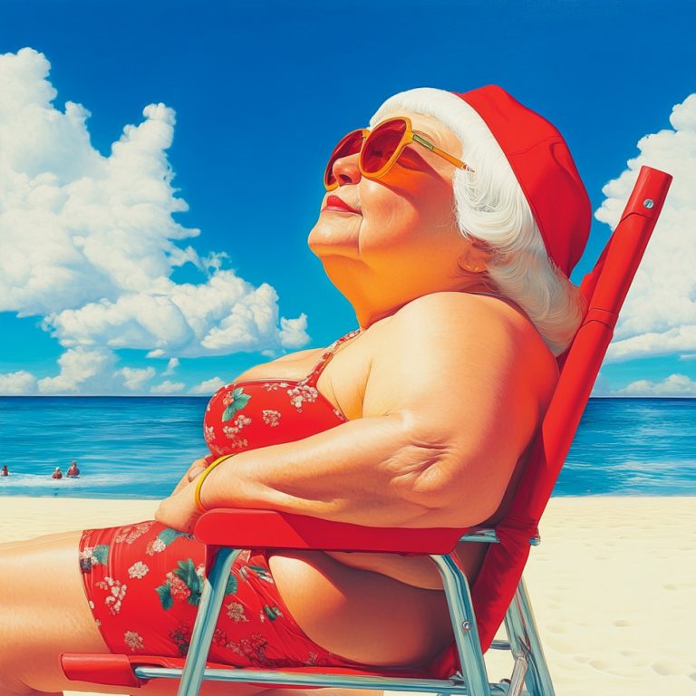 Pop Summer généré par Midjourney IAGEN mamy