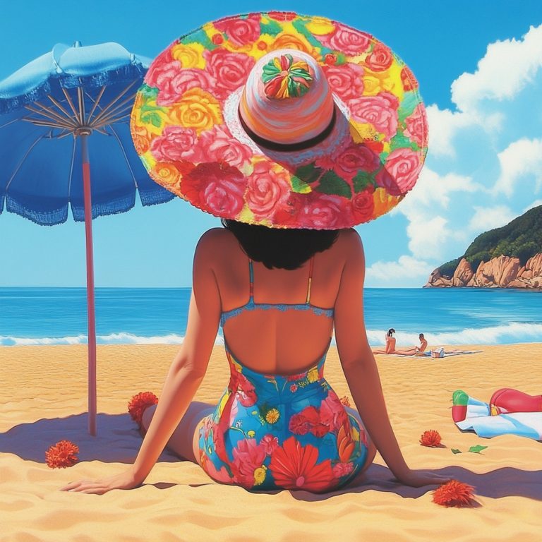 Pop Summer généré par Midjourney IAGEN nelly