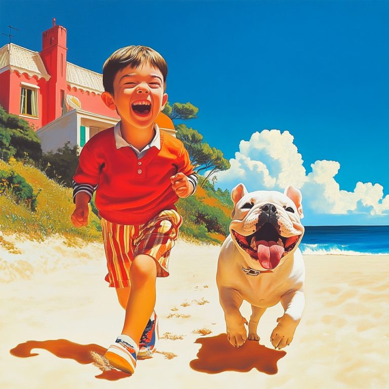 Pop Summer généré par Midjourney IAGEN steve et doggy